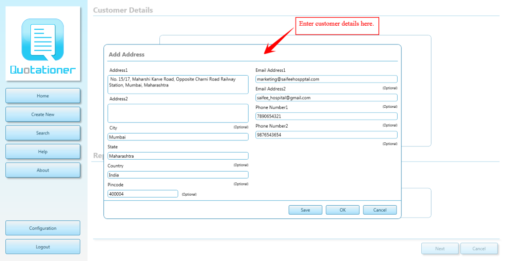 Proposal Software Consistency - Quotationer